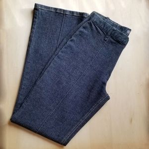 J. Crew Creased Stretch Boot Cut Jeans